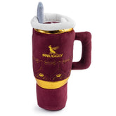 Haute Diggity Dog Holiday Snuggly Cup Toy front view for festive cuddles and squeaky fun.