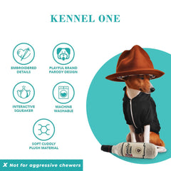 Haute Diggity Dog Kennel One interactive play inspires active games like fetch and tug.