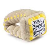 Haute Diggity Dog Pawtier Watch toy with plush design for cozy cuddles and interactive play.
