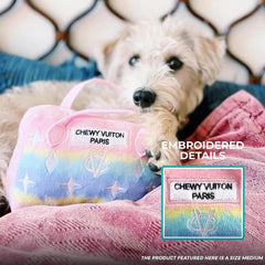 Haute Diggity Dog plush toy squeaker close-up for interactive play
