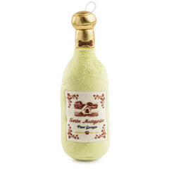 Haute Diggity Dog Santa Muttgarita with green exterior offers soft plush for cuddly play.