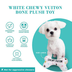 Haute Diggity Dog soft, durable plush material offers cozy, long-lasting play.