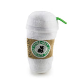 Haute Diggity Dog Starbarks Coffee Cup small front view promotes playful morning fetch