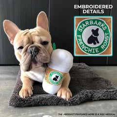 Haute Diggity Dog Starbarks plush dog toy with squeaker invites hours of interactive play