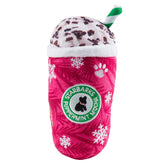 Haute Diggity Dog Starbarks Puppermint Mocha closeup of squeaker for interactive play