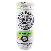 Haute Diggity Dog White Paw Lickety Lime toy with squeaker for engaging playtime