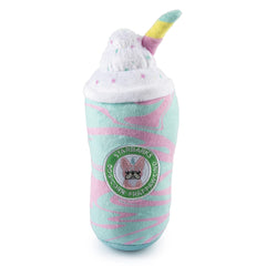 Haute Diggity Dog Starbarks Dogicorn Frapawccino plush in pink and blue ready for playtime