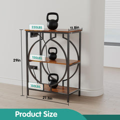 HavenlyYouth aquarium stand with power outlet powers lighting and accessories.