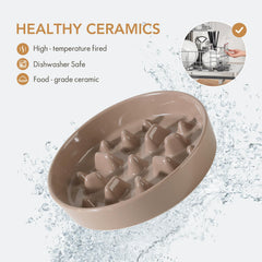 Havniva anti-slip base keeps bowls from sliding during meals.