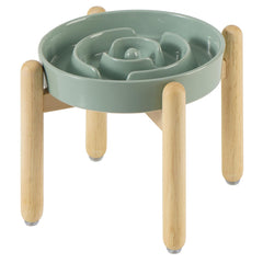 Havniva ceramic slow-feeder bowl 8-2inch slows eating for calmer meals