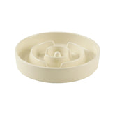 Havniva Ceramic Slow Feeder Bowl side view promotes paced eating for dogs.