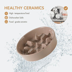 Havniva elevated six-point-one-inch bowl promotes comfortable neck alignment.