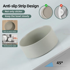 Havniva lead-free ceramic bowl ensures safe daily use.