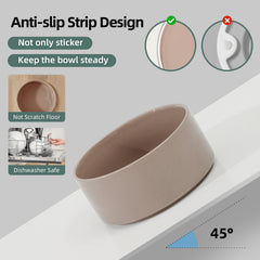 Havniva stable non-slip ceramic bowls during meals