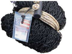 Hay Chix marine-grade nylon construction endures sun and weather while staying sturdy