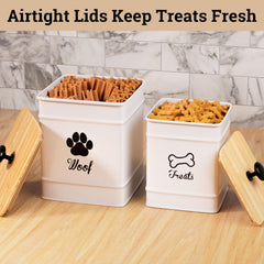 HB Design Co matte black handles on lids for easy access and secure storage.