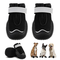 Hcpet dog boots size 5 with paw width chart helps ensure a proper fit