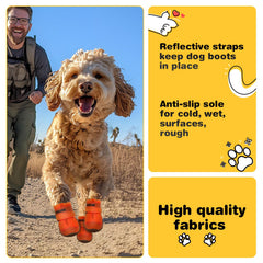 Hcpet easy-on-off design with hook-and-loop closures for quick use