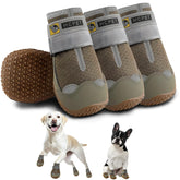 Hcpet dog shoes side view highlights anti-slip grip for slippery surfaces