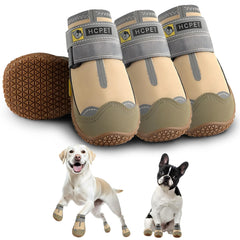 Hcpet dog shoes size1 breathable material for comfortable wear on walks