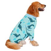 HDE Dog Pajamas dinosaur pattern for cozy, stylish dog sleepwear