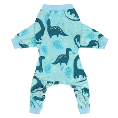 HDE Dog Pajamas elastic ribbed cuffs keep legs in place