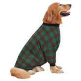 HDE dog pajamas pullover design for quick, easy wearing.