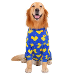 HDE dog pajamas show stretchy-soft fabric for cozy, flexible wear.