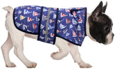HDE dog raincoat hooded poncho keeps pets dry during walks in light rain