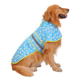 HDE dog raincoat water-resistant coat keeps pets dry during walks