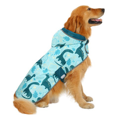 HDE waterproof nylon dog raincoat keeps dogs dry during rainy walks