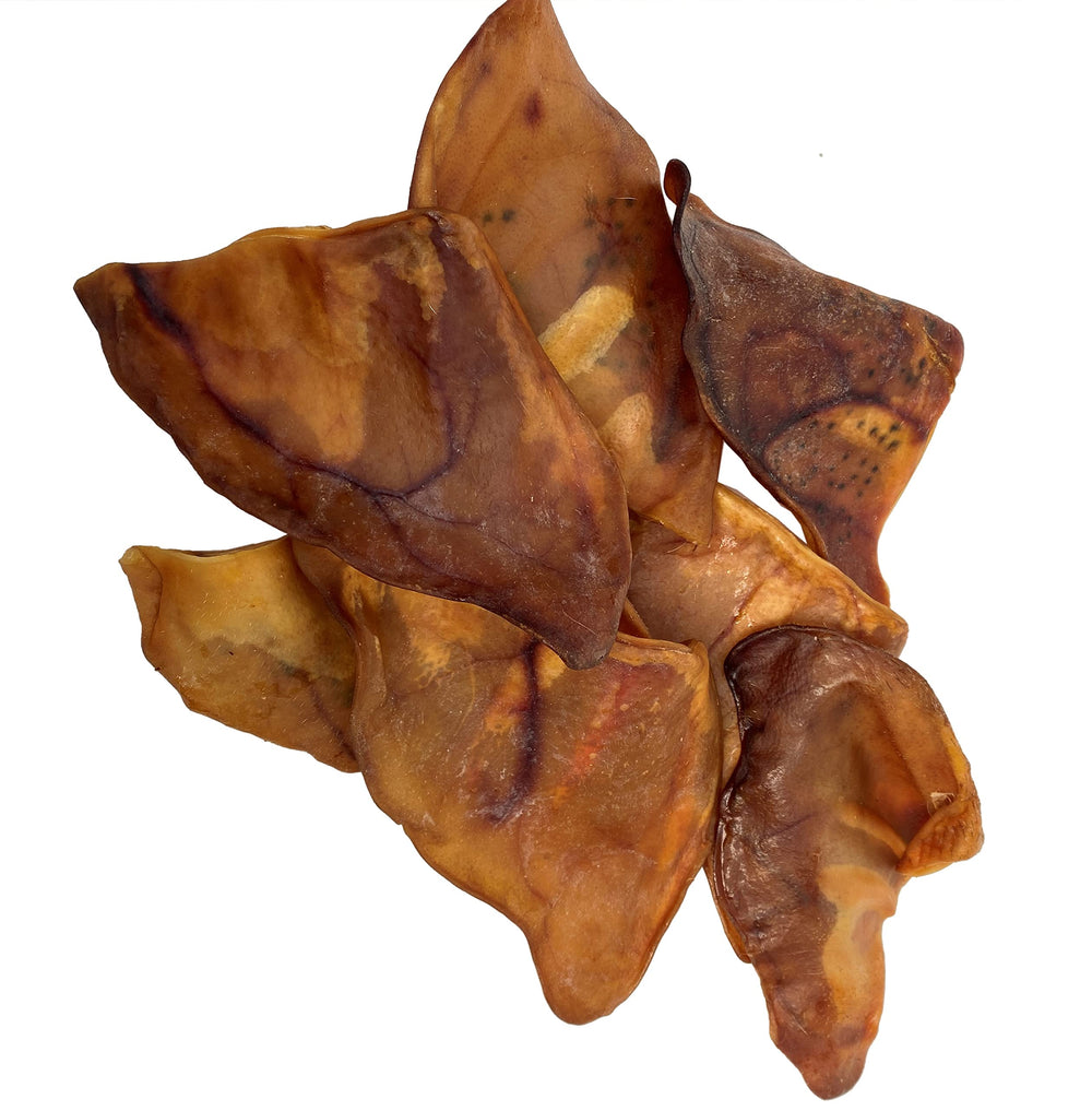 HDP roasted pig ears pack 100 flatlay for bulk snacking options