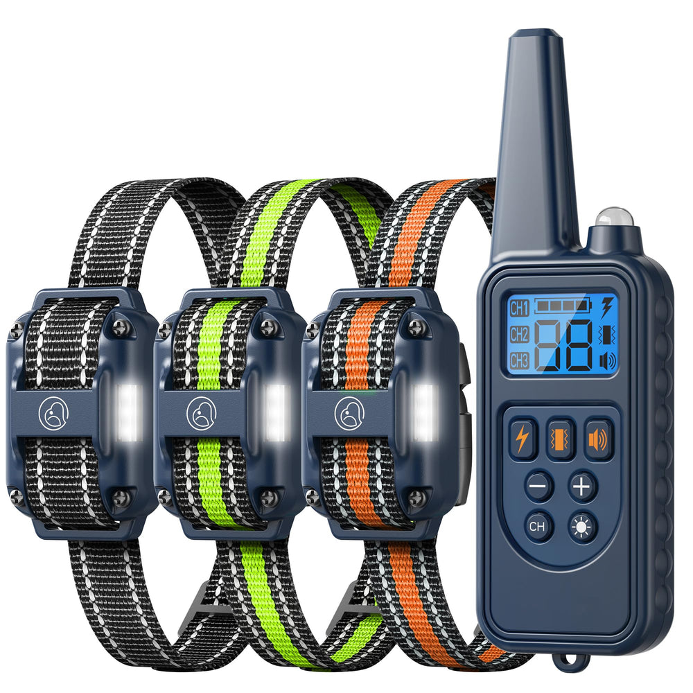 Heaflex Shock Collar remote control for multi-dog training and reliable recall.