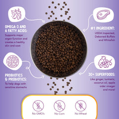 Health Extension 30+ superfoods and probiotics packaging signals immune-supporting ingredients.