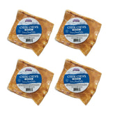 Health Extension Cheek Chews beef cheek slices closeup provides a long-lasting chew for training