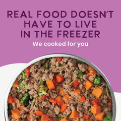 Health Extension label close-up showing human-grade ingredients and quality sourcing.
