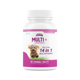 Health Extension lifetime multivitamin packaging for dogs promotes overall vitality.