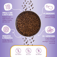 Health Extension Little Bites probiotic boost label suggesting digestive support