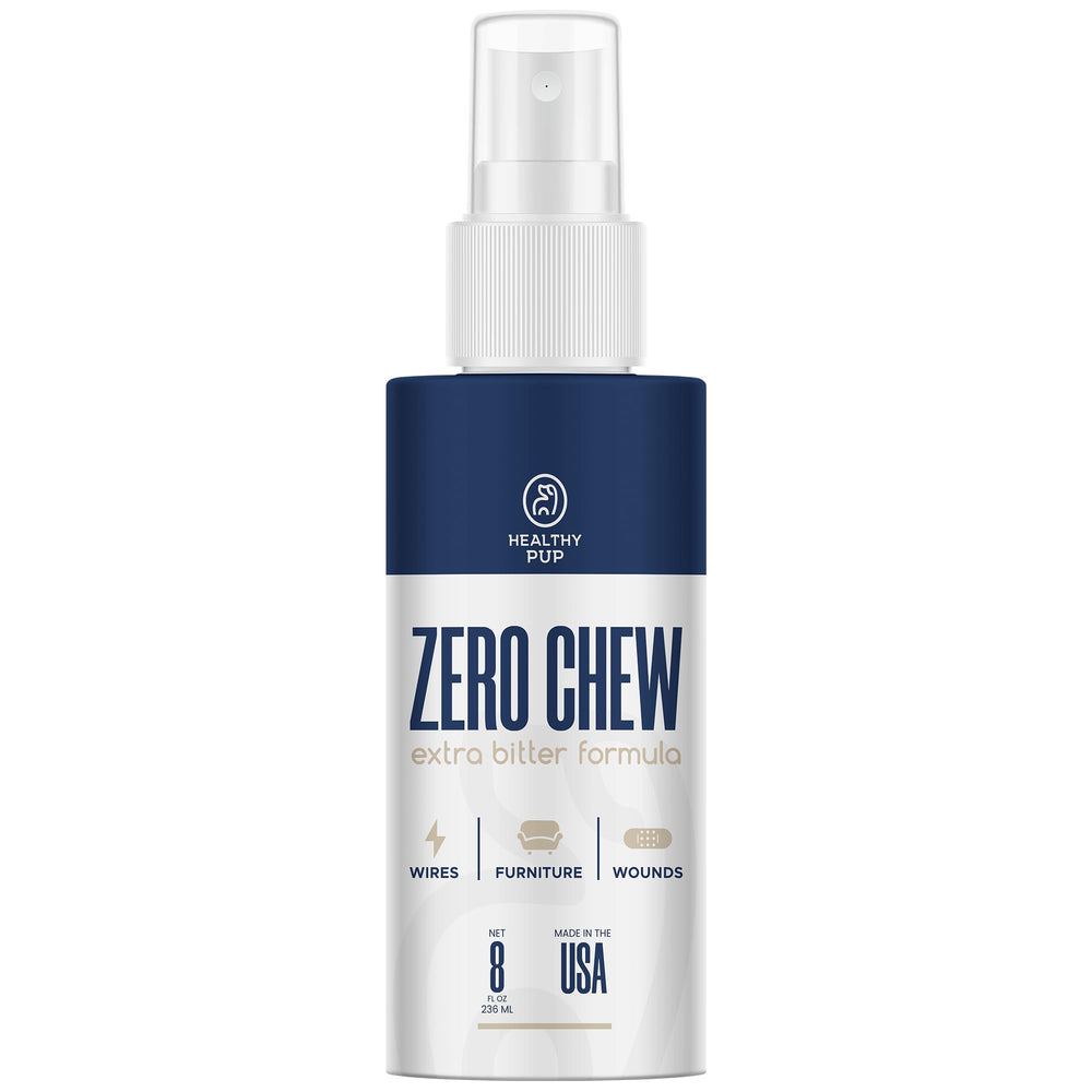 Healthy Pup No Chew Spray 8oz bottle for deterrent on furniture surfaces