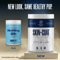 Healthy Pup dog fish oil supplements treats closeup showing soft texture for easy chewing