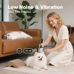 HEAPETS ceramic moving blade with detachable blades enables sharp, easy maintenance.