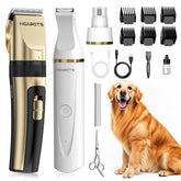 HEAPETS dog hair clippers kit for precise grooming on body and face