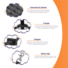 Heather's Heroes The Sidekick soft rope design enables gentle guidance during everyday strolls.