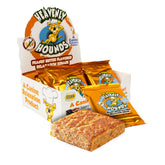 Heavenly Hounds Peanut Butter Chews packaging highlights natural anxiety relief