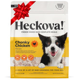 Heckova! Chonky Chicken bag on shelf for convenient freshness.