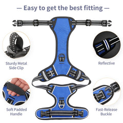 HEELE harness back handle provides quick grip during emergencies