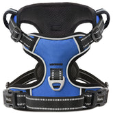 HEELE dog harness no-pull adjustable blue-xl improves control during walks