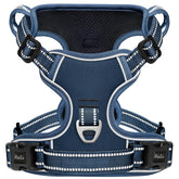 HEELE harness royal blue M with reflective finish for safer evening walks.