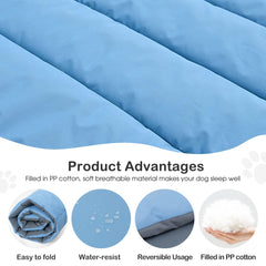 Heeyoo Outdoor Pet Bed is machine washable for quick cleanup after adventures