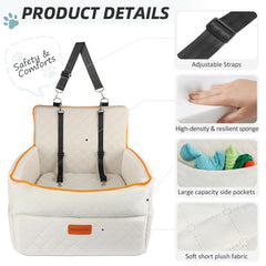 HEGGCOOE detachable washable cover keeps the seat clean on trips.